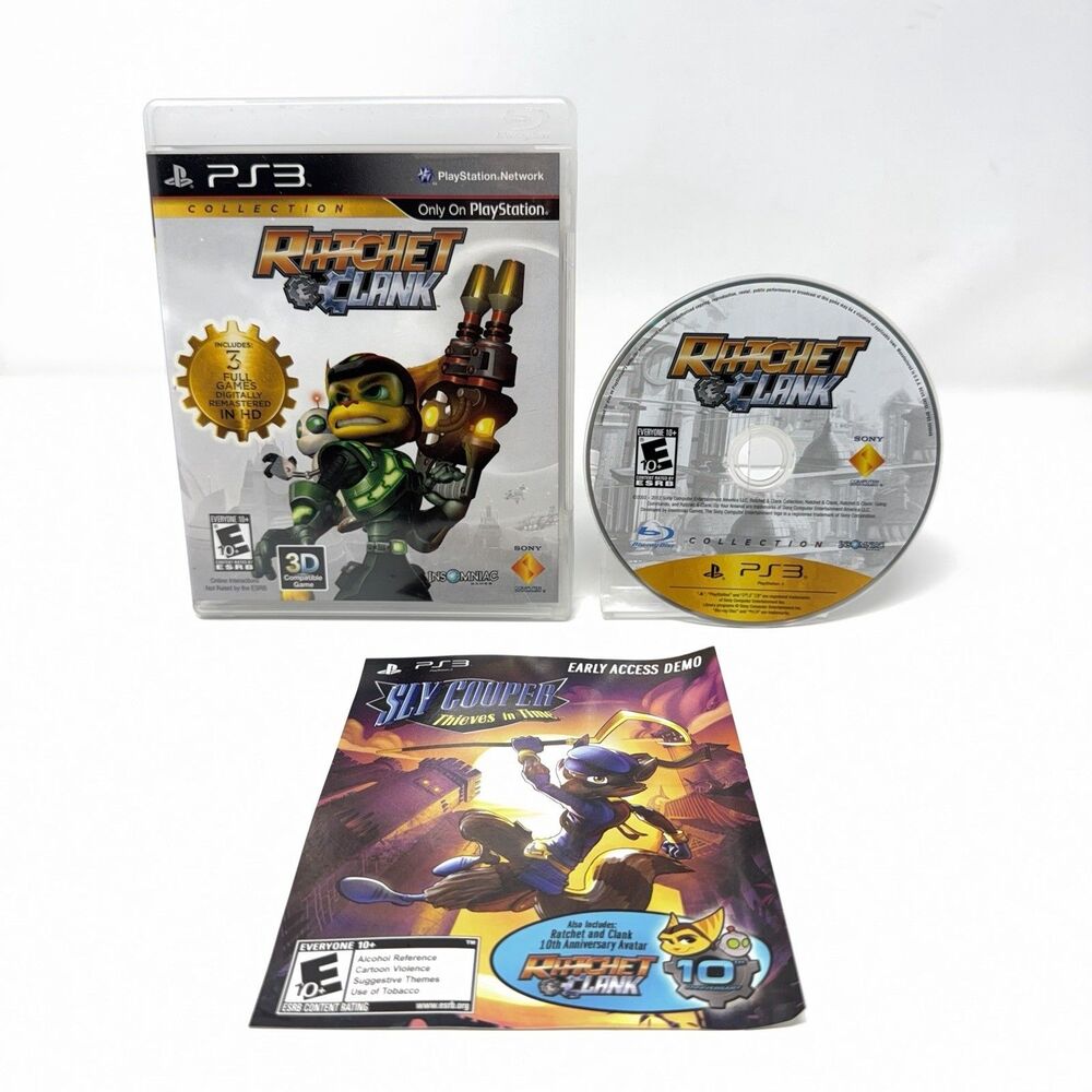 Ratchet and Clank Collection Sony PlayStation 3 PS3 2012 Complete CIB Tested